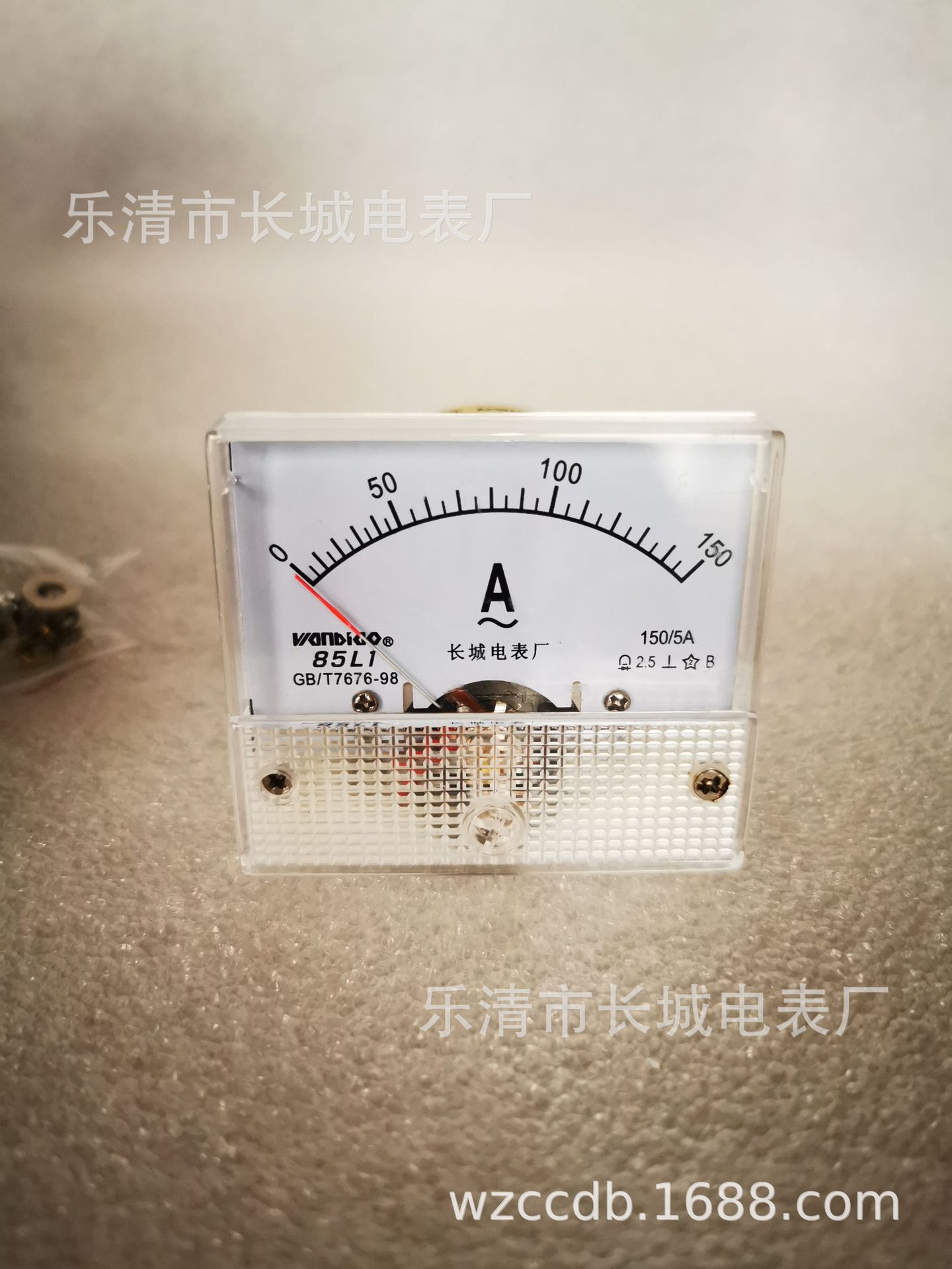 厂家直销 乐清市长城电表厂 85L1 150/5 指针式交流测量电流表