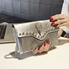 Shoulder bag, summer hand loop bag, fashionable small clutch bag, 2020, Korean style