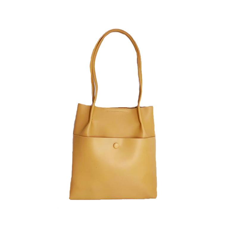 Commuter Mother Tote Large Capacity Girl Instagram Women's 2024 New Simple and Versatile Shoulder Bag_voghion.com