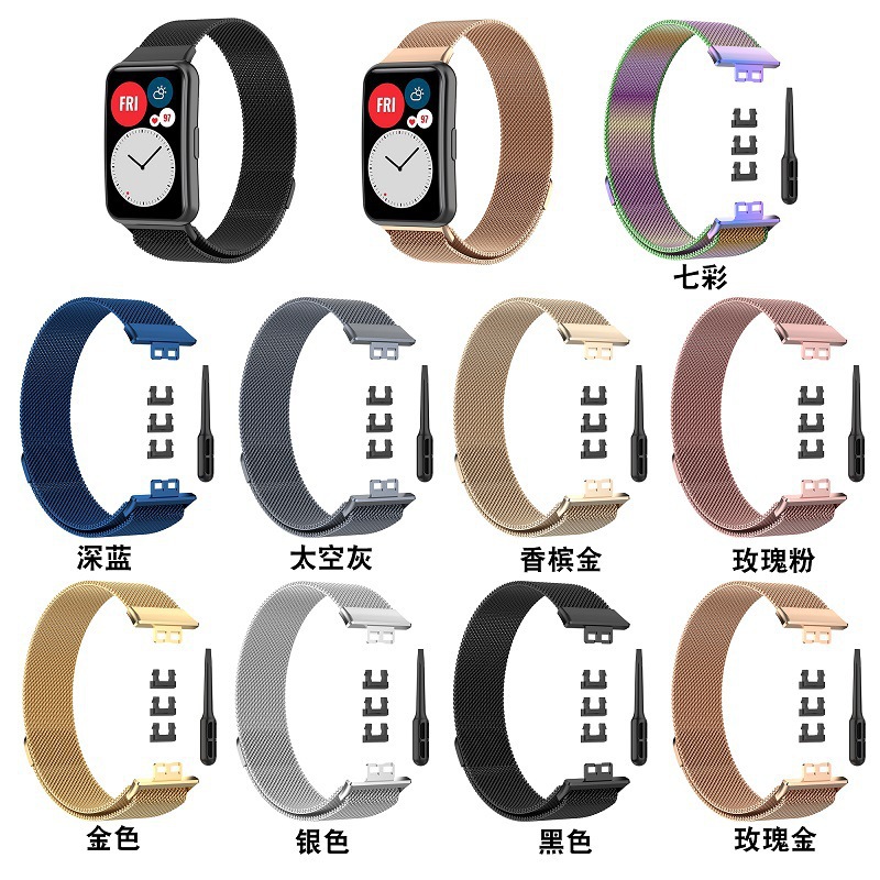 Para Huawei reloj ajuste Milán Correa Huawei ajuste Correa TIA-B09 reemplazo pulsera en stock