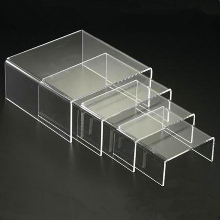 organic glass Acrylic Bending Display rack shoes Players Exhibition Supplies factory