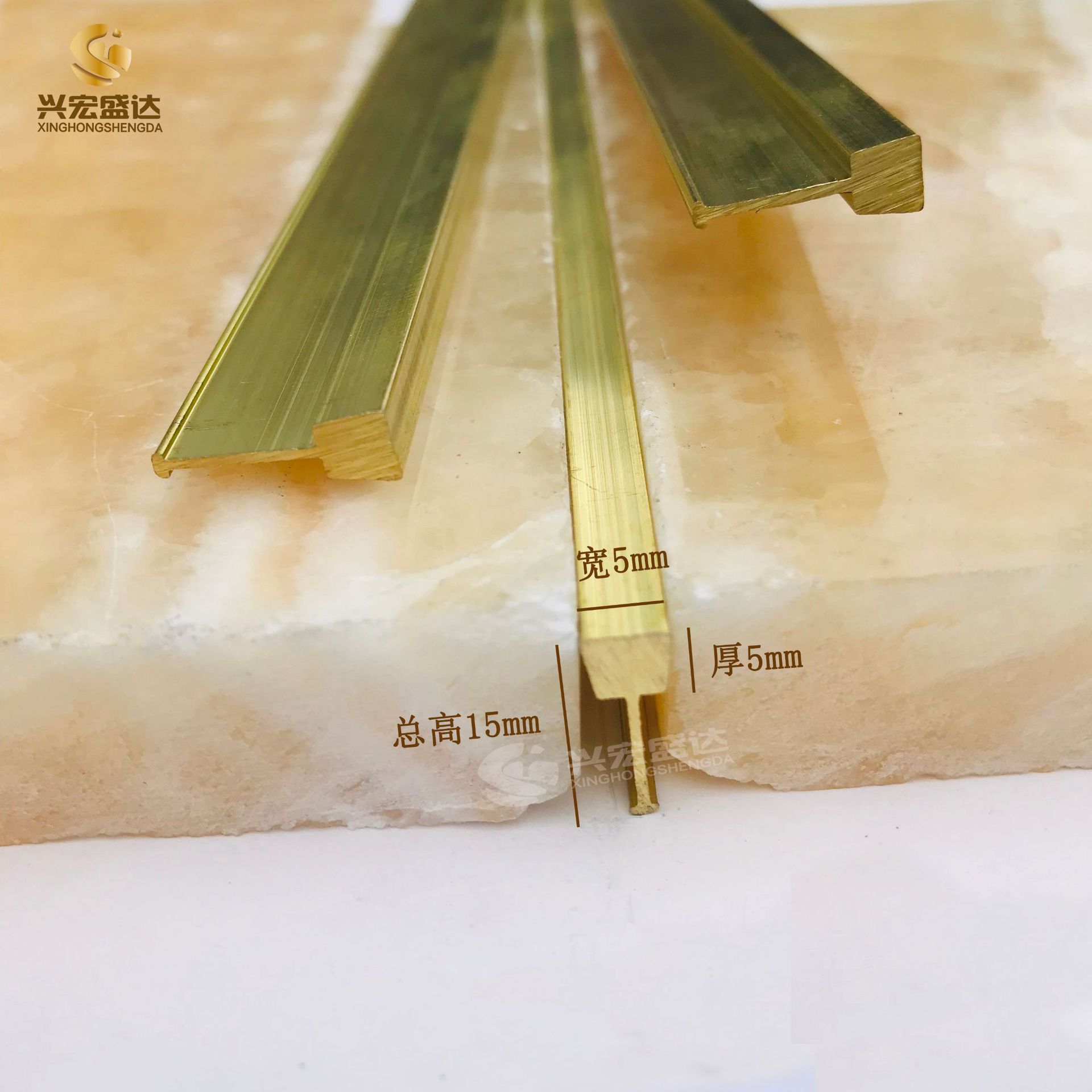 批发水磨石铜条 大理石地面镶嵌分隔 装饰铜条