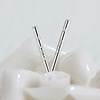 Silver earrings, silver needle, lanyard holder, accessory, wholesale