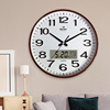 20 inch Amazon Best Sellers Explosive money product plastic cement Wall clock originality fashion a living room household number calendar Wall clock