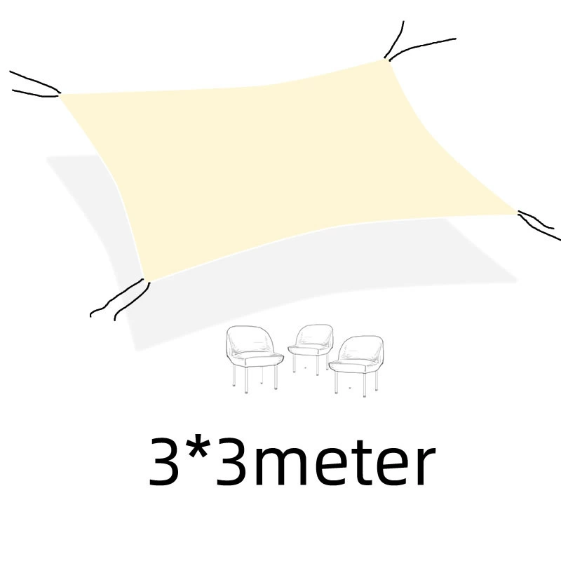 Открытый пляж сад стойл тент навес крыши Замена брезент солнцезащитный крем тень ткань