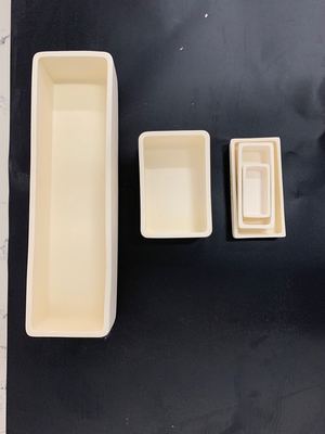 Alumina Corundum crucible Alumina pottery 99 Porcelain boat Corundum Ark Precise Special type ceramics machining