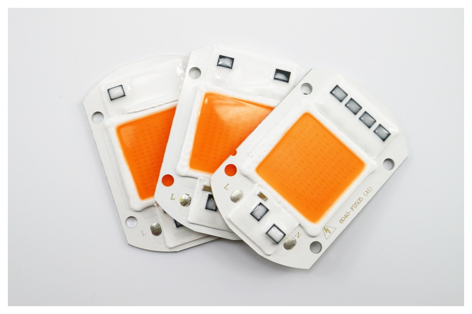 AC投光灯光引擎免驱动LED集成COB灯珠 F6040 F4054植物全光谱阿里巴巴