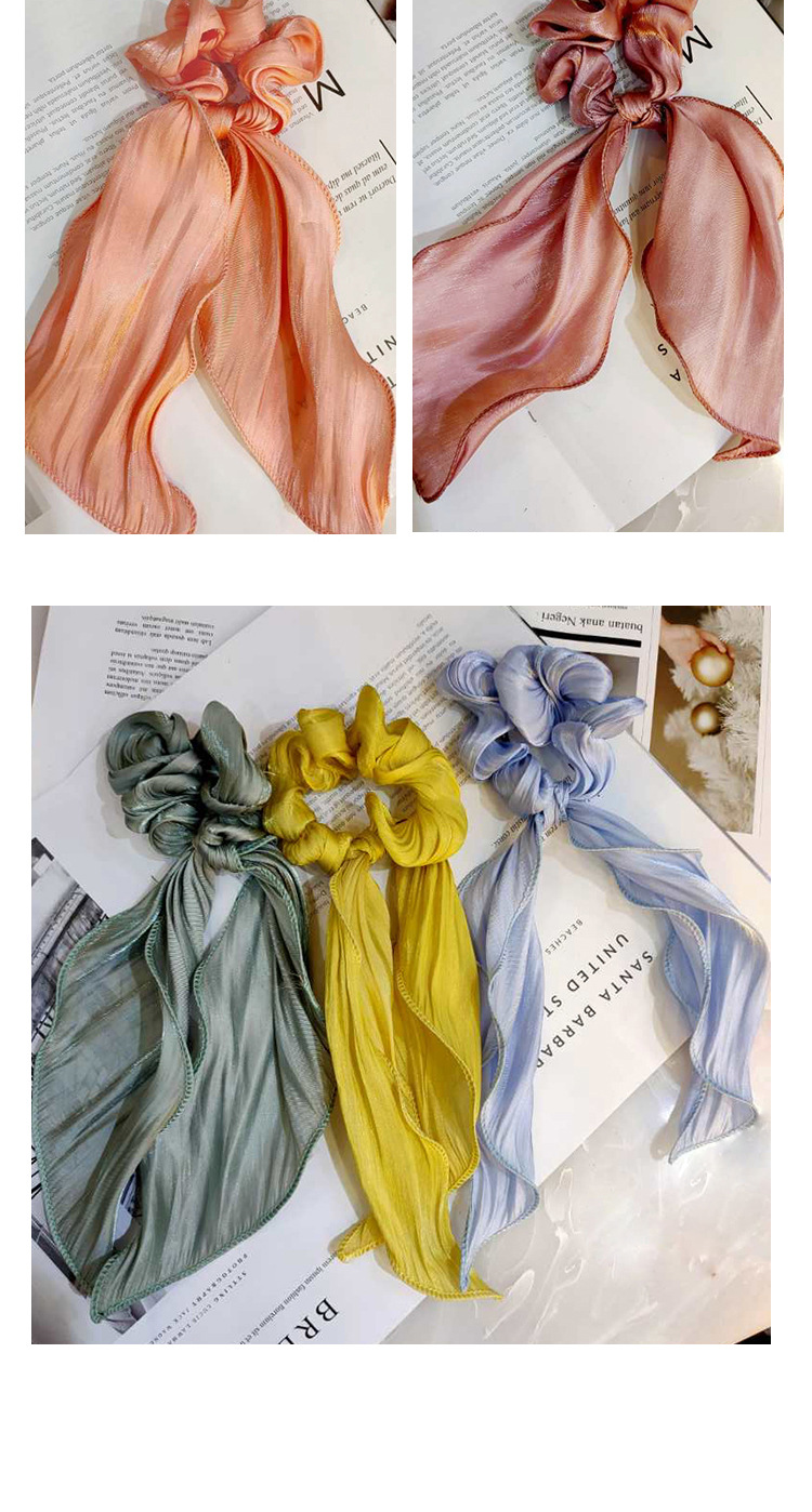 Korean Super Fairy Streamer Large Intestine Hair Ring Candy Color Tie Hair Rubber Band Hair Rope Hair Lead Hair Rope Wholesale Nihaojewelry display picture 4