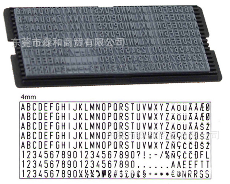 �������������ָ�4MMϸ�� ��д����Ӣ�Ĵ�������ӡ������