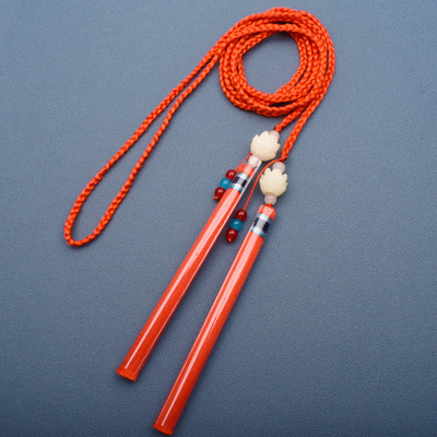 Ethnic style have more cash than can be accounted for tassels Hanging ear Hanfu skirt decorate weave Rope Antiquity Tousheng Hair band Accessories