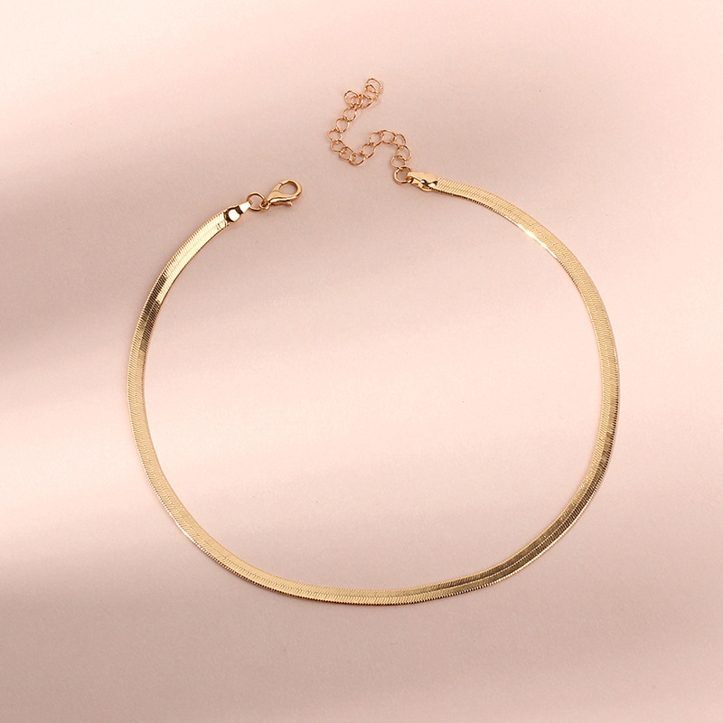 8g Weight Necklace Classification Wedding, Travel Occasion Women'S Gender Fashion, Simple Style Style Gold, Silver Color Retro Fashion Forest Clavicle Chain Wholesale Nihaojewelry 7