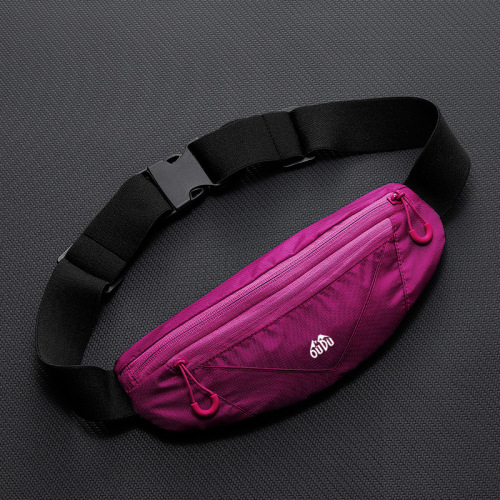 Sports mobile phone waist bag for men and women invisible waist bag ultra-thin waterproof waist bag 7-inch mobile phone bag mini new waist bag