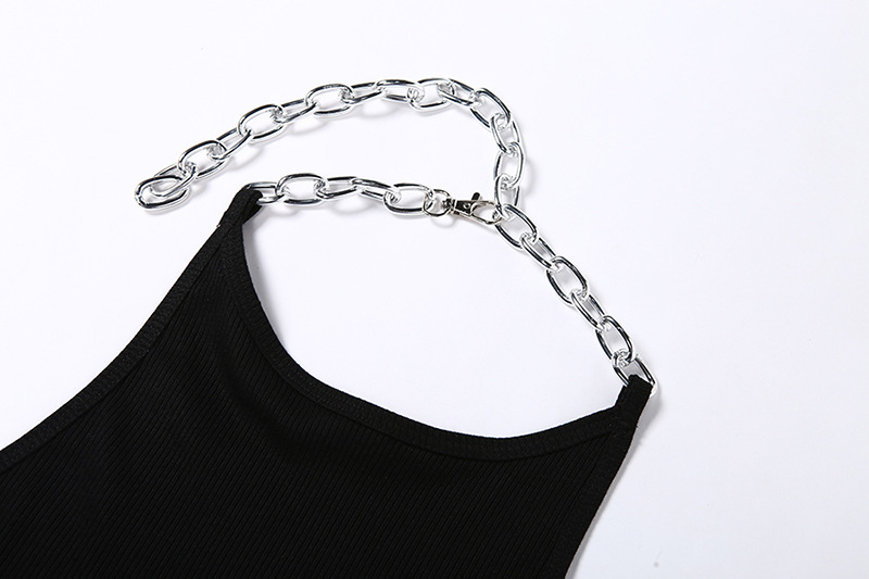 Title 5, Canotta da donna con collo appeso sul retro, ve...