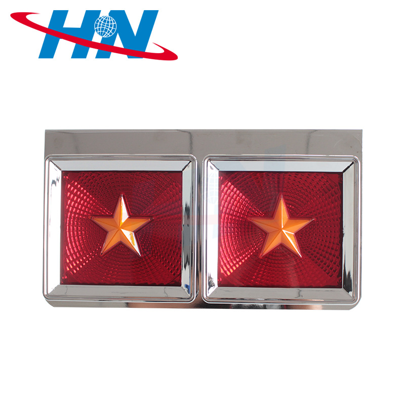 Comercio exterior Venta caliente japonés universal pesado camión remolque luz trasera luz de freno luz de giro 24V LED