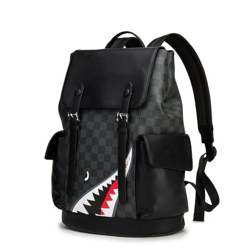  New Korean Style Backpack Large Capacity Men's and Women's Backpack Multi-Pocket Backpack Travel Backpack Student School Bag