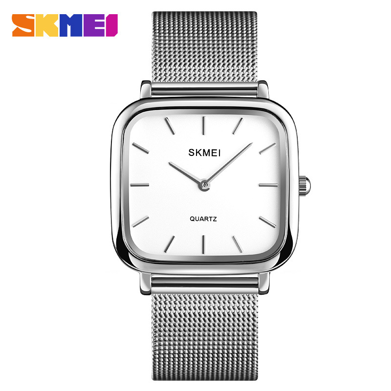 Skmei skmei mujer estudiante estilo coreano simple moda popular reloj mujer color tejido reloj de cuarzo 1555