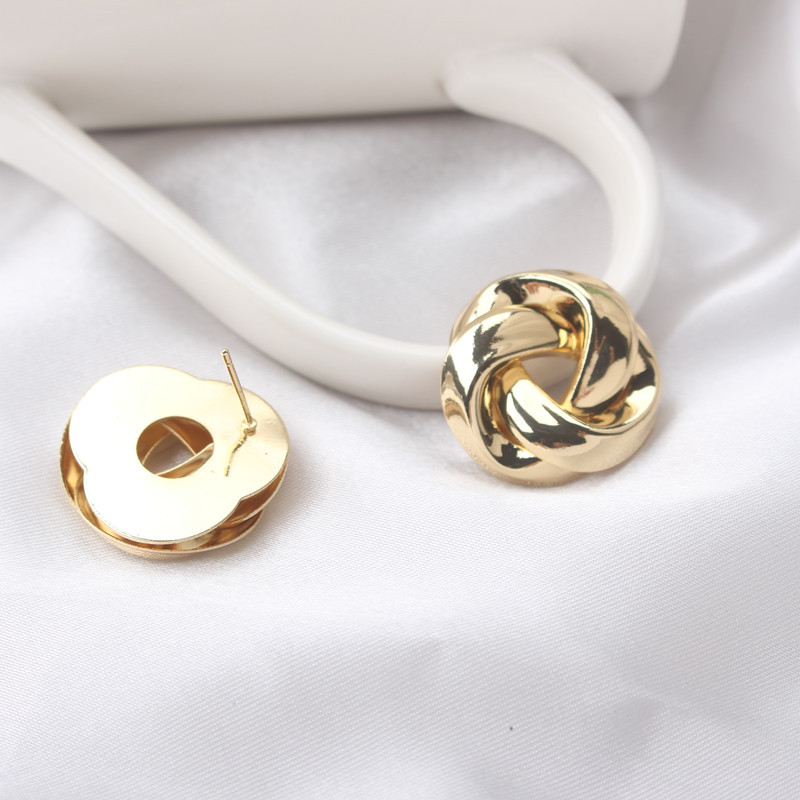 Metal Material Wholesale Jewelry 1 Pair Vintage Style Geometric Metal Ear Studs