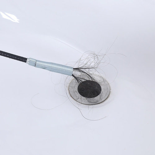 Pipe dredge with grabber sewer pipe cleaning grabber anti-clogging hair multifunctional dredge cleaner