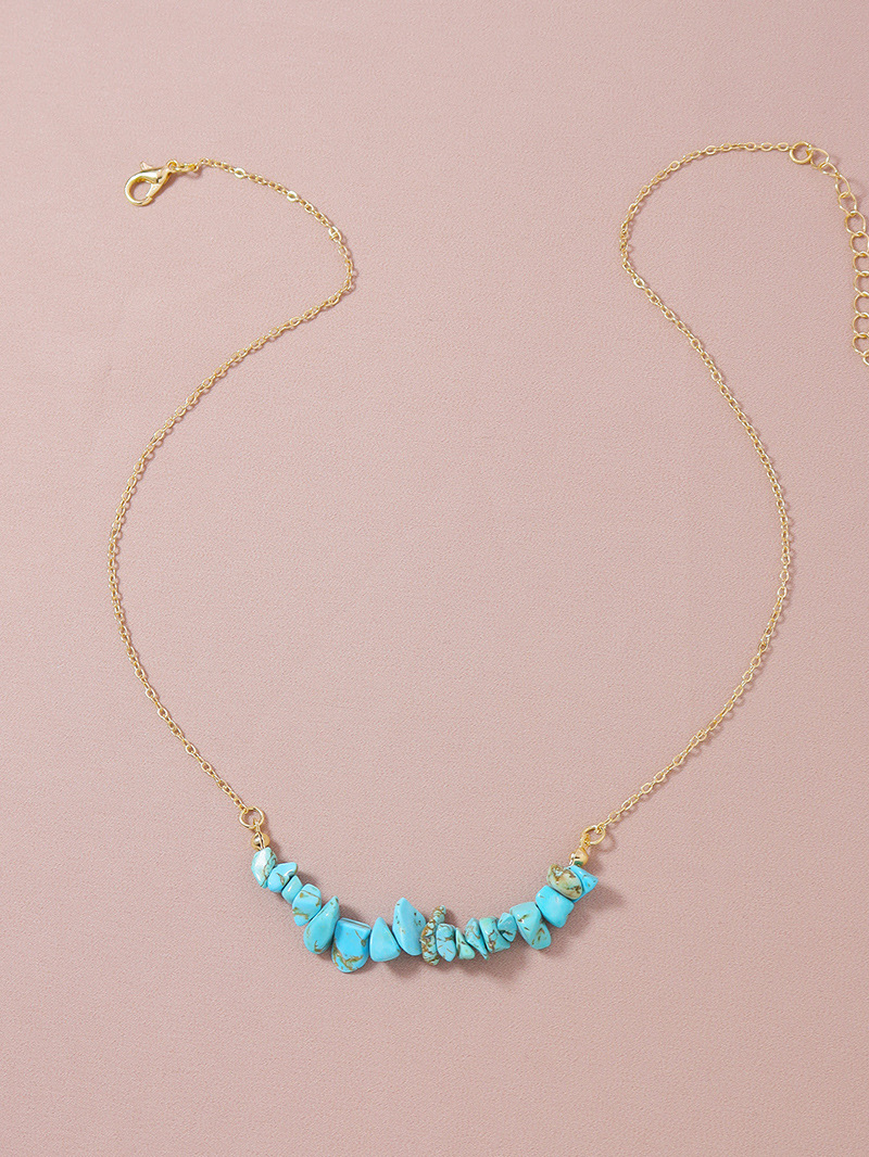 Hot Selling Fashion Jewelry Crushed Stone womenu0027s Necklace