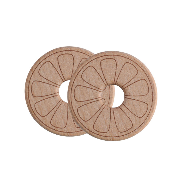 Nuevo bebé flor haya juguete mordedor bebé molar teether pezón cadena pulsera DIY accesorios de la joyería