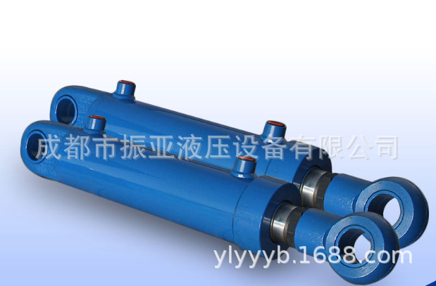 液压油缸3吨前法兰双向油缸油顶打包升降机液压缸微型小型液压站