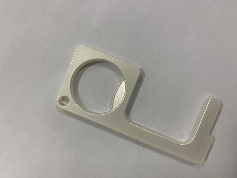 Brass Antibacterial Door Opener, Hygienic Contactless Keychain, Anti-virus, Contact-free Door Opening Artifact Brass Antibacterial Door Opener, Hygienic Contactless Keychain, Anti-virus, Contact-free Door Opening Artifact