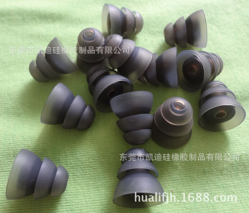 3层硅胶耳塞 大中小号耳塞 碗型耳塞 蓝牙耳塞 手机耳塞