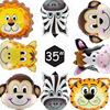 Big cartoon children's decorations, balloon, wholesale, lion, giraffe, Birthday gift