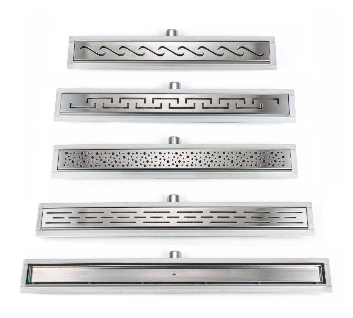 drenaje de piso largo acero inoxidable 304 316 drenaje lateral sala de ducha antiodor