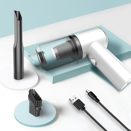 Car Mini Wet and Dry Vacuum Cleaner, Dual-Purpose Cordless Handheld Portable Vacuum Cleaner