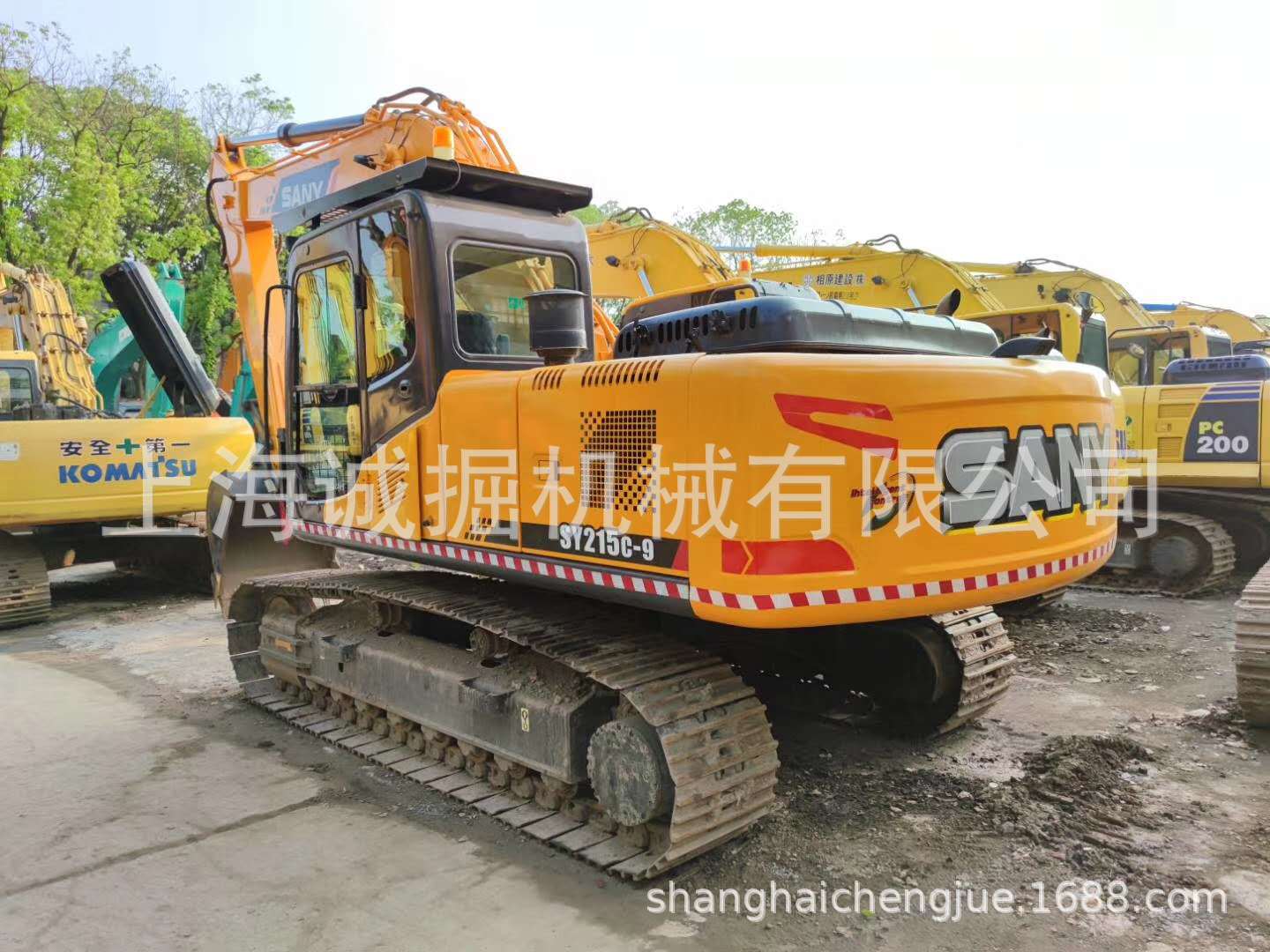 二手挖掘机三一重工SY215C-9 21吨挖土机 钩机