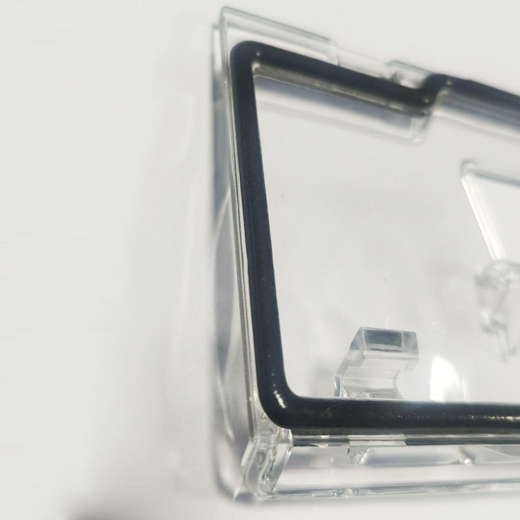 掃地機器人塵盒點膠密封加工塵盒PU聚氨酯點膠發泡海綿密封條加工