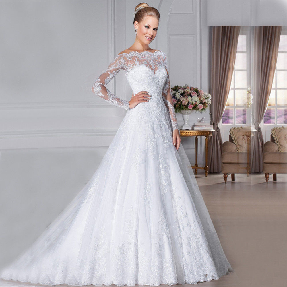 Sexy lace wedding dress