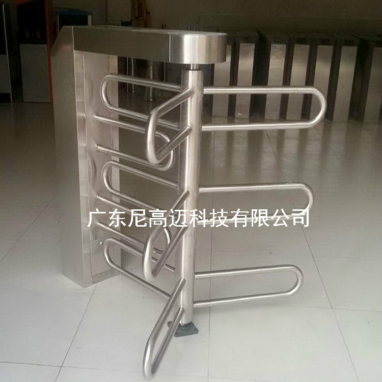 NGM高铁站单向旋转滚闸 无电半高旋转门 304不锈钢 U型拦杆