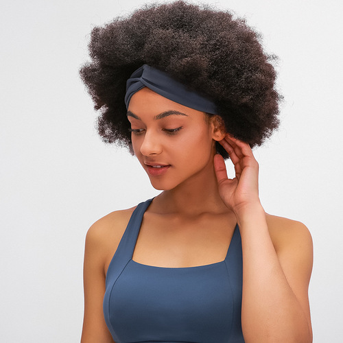 One-piece drop-shipping new yoga headband, stretchy, breathable, sweat-absorbent headband, fashionable hair band, running sports antiperspirant headscarf