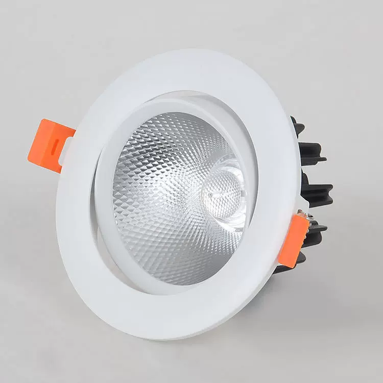 cob射灯嵌入式天花灯超市商场酒店客厅孔灯led筒灯洞灯工程灯具