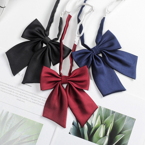 jk bow tie female Japanese uniform small tie school uniform shirt free sailor uniform collar college style bow ribbon