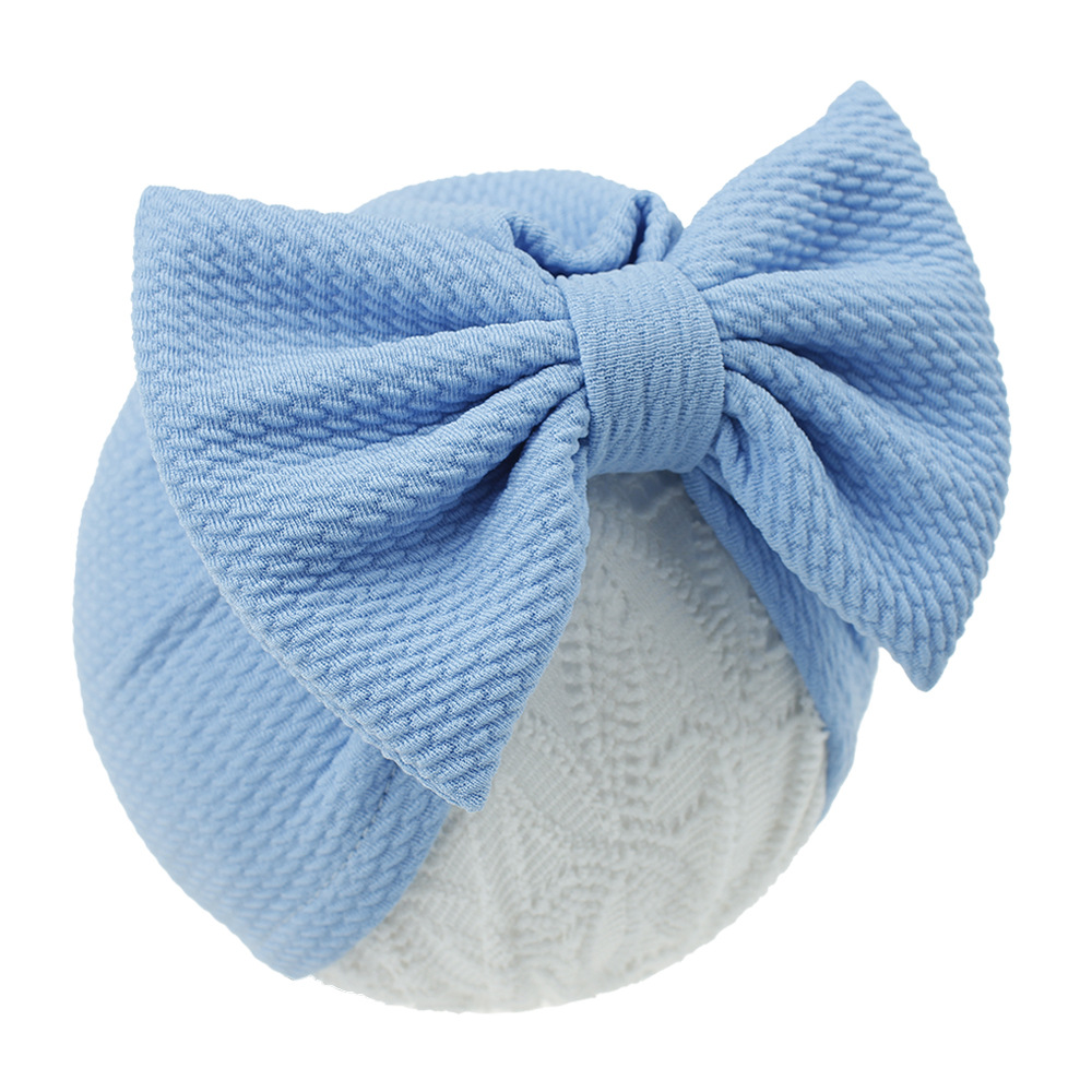 Big Bow Baby Hat 18 Colors New Baby Hat Wholesale display picture 6