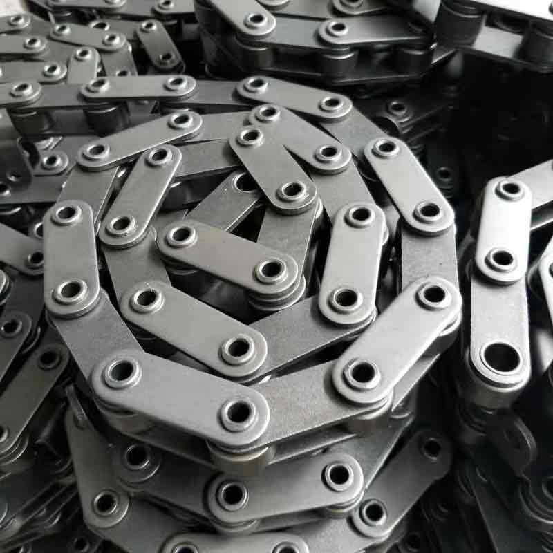 供应76.2浸胶手套生产线空心销轴链条 网带输送链条配套链轮50.8
