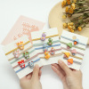 Cartoon children's elastic hair rope, Korean style