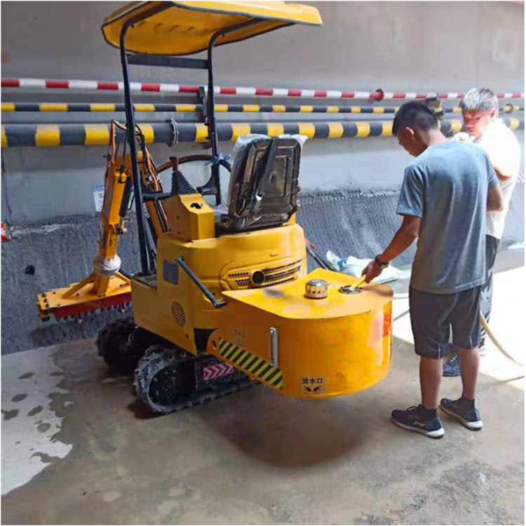 隧道凿毛机 隧道矮边墙专用凿毛台车 弧形面凿毛机