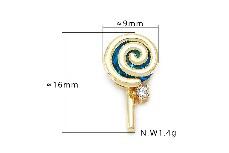 Fashion Lollipop Copper Necklace Accessories display picture 1