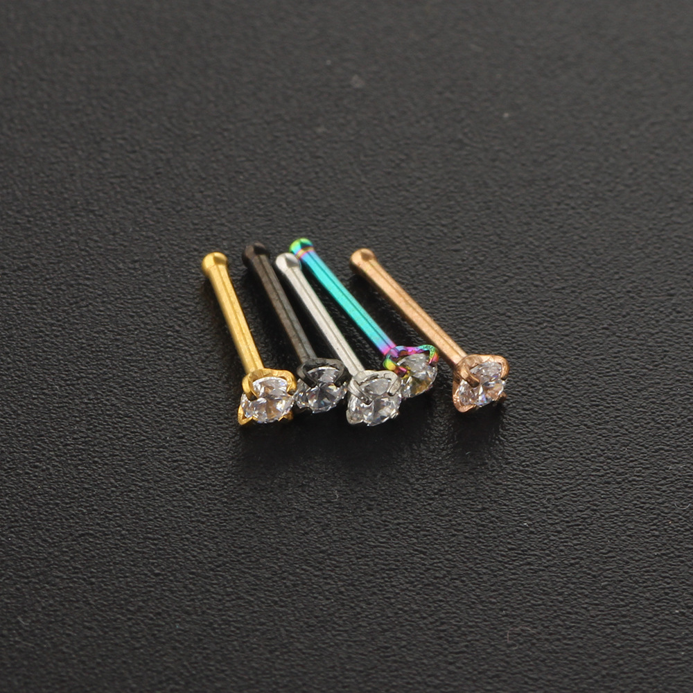 Labret piercing jewelry detail image