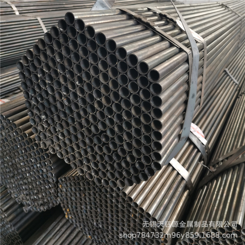 现货销售黑退火焊管高频焊接钢管可定尺欢迎订购碳钢圆管定尺加工