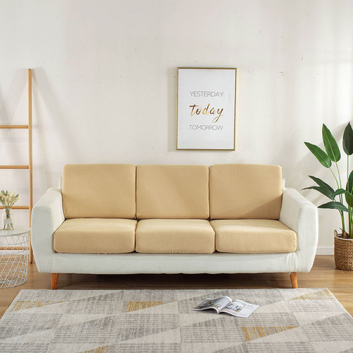 四季通用印花弹力牛奶丝沙发笠 现代简约组合沙发坐垫套罩批发