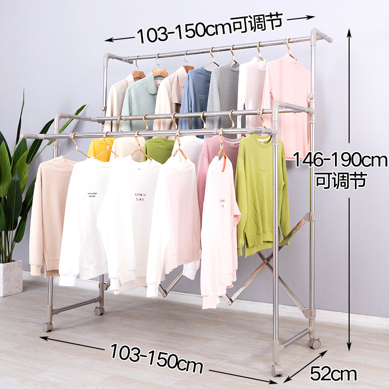 0408E方管三杆茶色