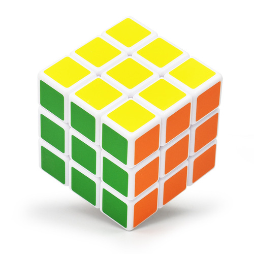 Factory direct sales of three-level Rubik's Cube, competition smooth Rubik's Cube 5.7CM, no lag, high-speed rotating floor stall educational toy