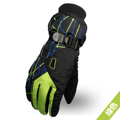 厂家现货北纬35骑行手套韩版太空棉塔丝隆 滑雪手套男跨境批发|ms