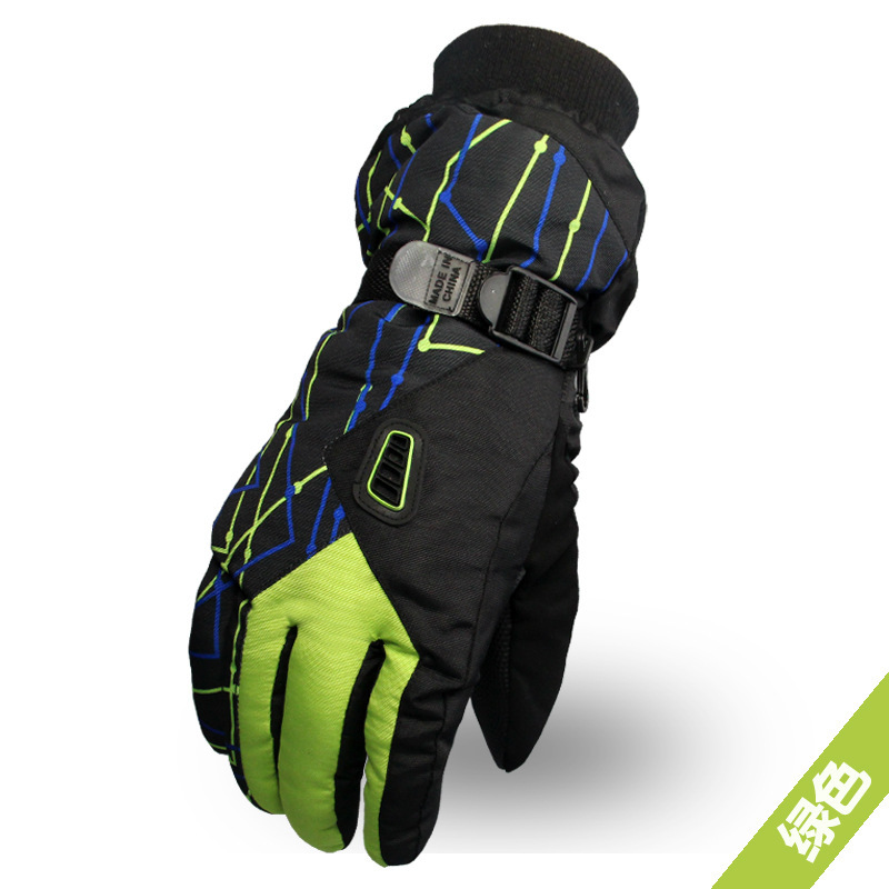 厂家现货北纬35骑行手套韩版太空棉塔丝隆 滑雪手套男跨境批发|ms
