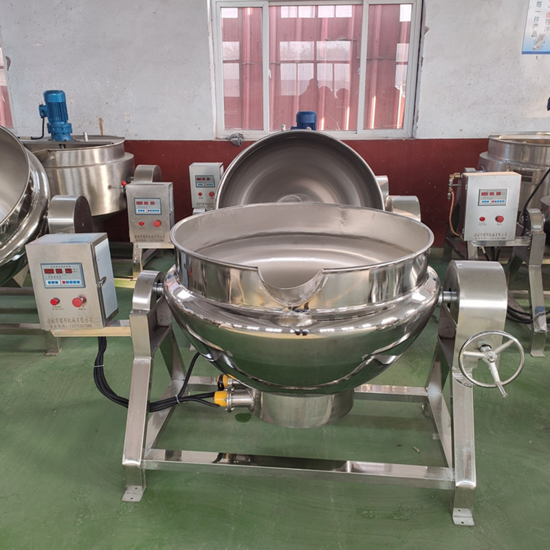 不锈钢大型电煮锅 商用200L煮虾设备 工业恒温可倾倒煮小龙虾机器